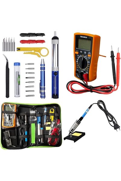 GENERAL Soldering Iron Kit 60W Adjustable Temperature Welding Tool, Digital M...