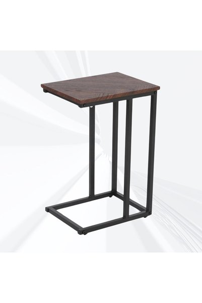 PixelsFurniture طاولة جانبية على شكل حرف C من Pixel Furniture، طاولة سرير بقا...