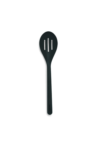 Greenpan Silicone Perforated Spoon Gray