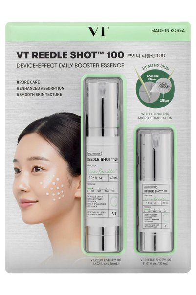 VT COSMETICS Reedle Shot 100 Yüz Serumu Seti 60ML + 30ML