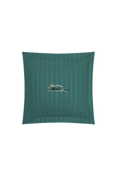 HomePuls Față de pernă Damasc Bumbac 100% dunga 1 cm, 40 x 40 cm și tiv cu bo...