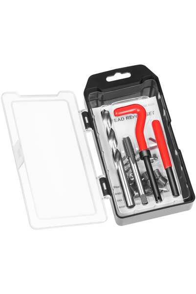 NALACAL طقم إصلاح الخيوط M10 X 1.25 مم، طقم إدراج إصلاح الخيوط المترية المتوا...