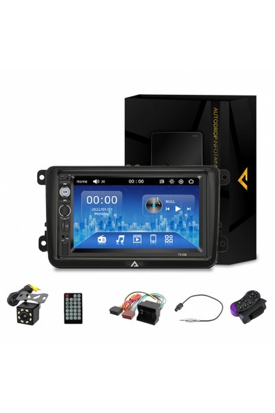AutoDrop MP5 Player για Volkswagen, WinCE, Bluetooth, USB, κάρτα SD, κάμερα ο...