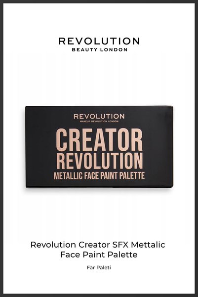 Revolution Creator Mettalic Face Paint Palette