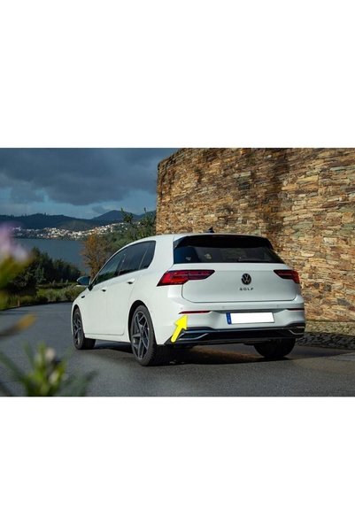 ZEKİ Vw Golf 8 2020-2024 Rear Bumper Left Reflector Cat Eye 5h0945105
