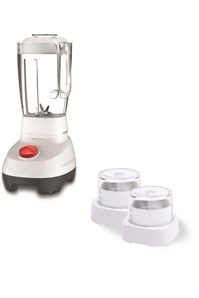 IZZY - MOULINEX Moulinex Genuine Blender With Grinder & Grater, 500W, White, ...
