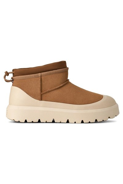 UGG Cizmă hibridă clasică Ultra Mini Weather, culoare castaniu Whitecap