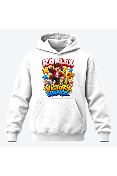 Malfini Jachetă personalizată "Roblox – Victory Dance", Albă, Bărbați, Unisex