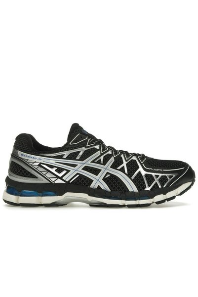 Asics Gel-Kayano 20 Μαύρο Καθαρό Ασημί