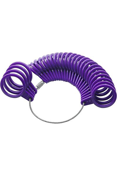 SWIUKPHE Ring Sizer Finger Size Gauge Jewelry Measuring Tool Set Rings Making...