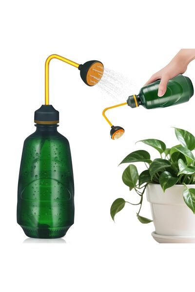 Generic Small Watering Can, 450 ml Squeeze Bottle for Seedlings, Succulents &...