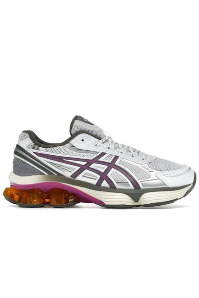 Asics Gel-Kinetic Λείο Λευκό Τρούφα Γκρι