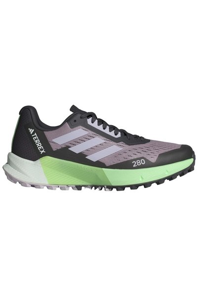 adidas Terrex Agravic Flow 2.0 Trail Μεταχειρισμένο Fig Silver Dawn Semi Gree...