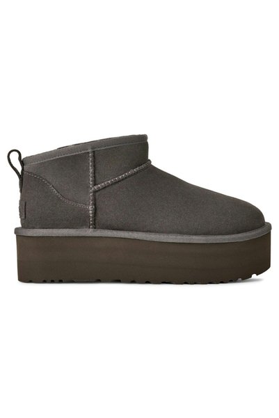 UGG Cizmă clasică cu platformă ultra-mini, antracit (de damă)