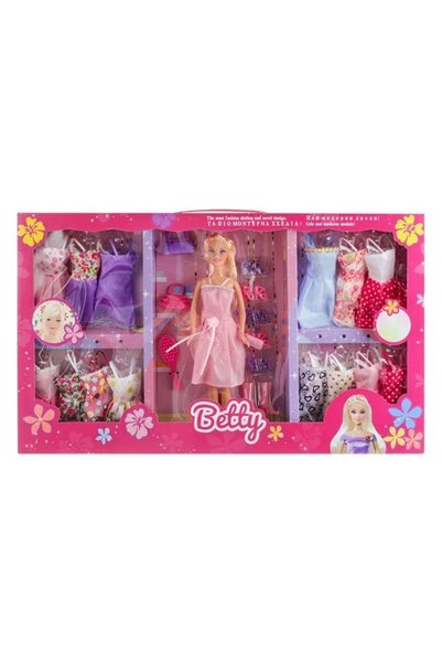 OEM Păpușă manechin cu rochii și accesorii