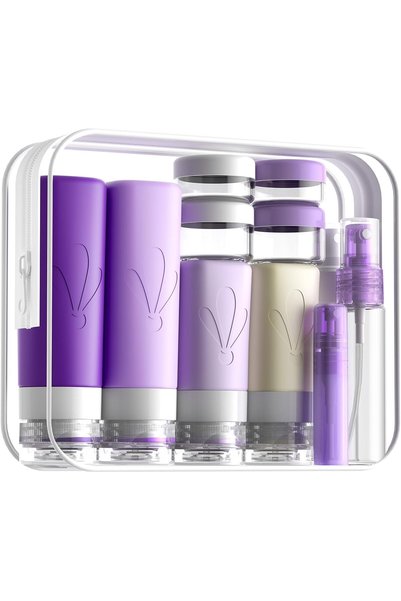 INSFIT 17 Pack Travel Bottles for Toiletries, TSA Approved 90ml 60ml Travel S...