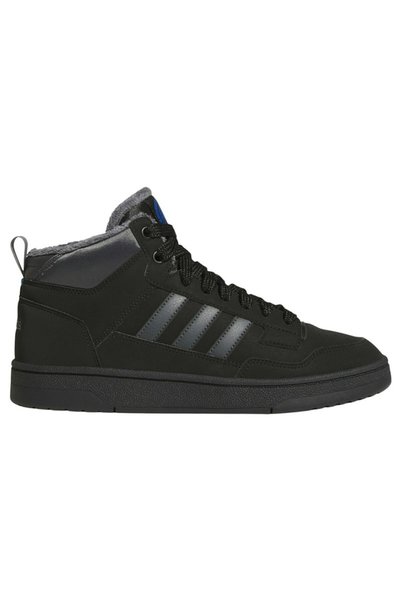 adidas Rapid Court Miez Mid Winterizat Negru Gri Șase Royal Strălucitor