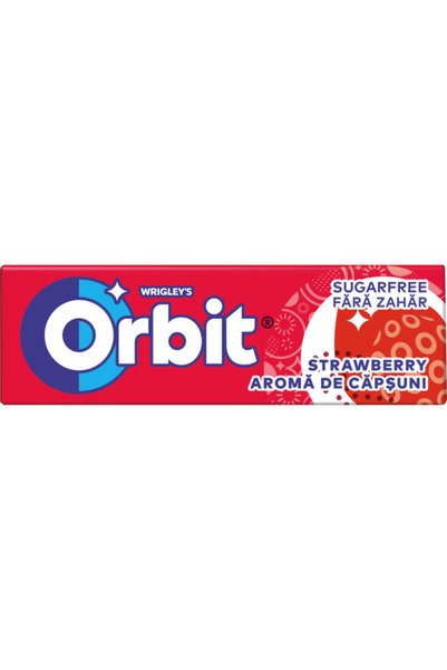Orbit Guma de mestecat Capsuni, 6 x 14g