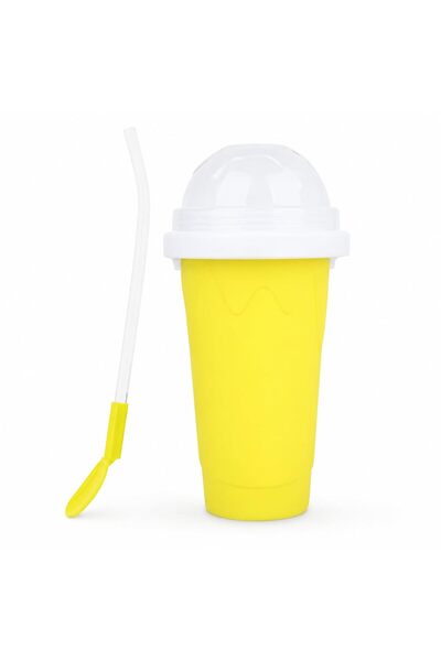 West Biking Biki Slushy Maker Cup Magic Quick Frozen Smoothies 330ml Double L...
