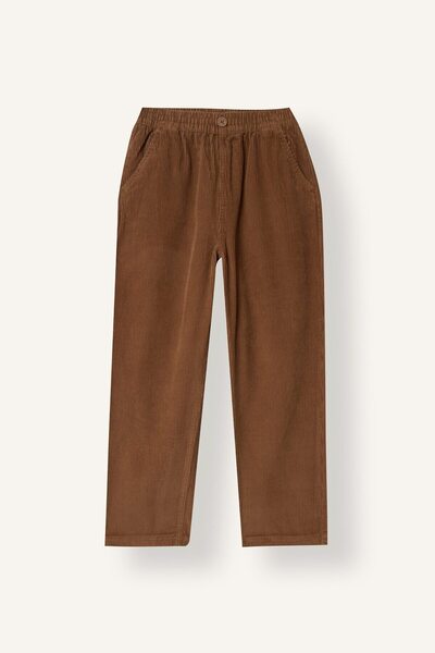 DeFacto White Elastic Waist Corduroy Straight-Leg Pants for Boys I1055A826Wn