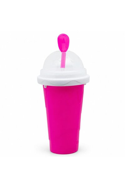 West Biking Biki Slushy Maker Cup Magic Quick Frozen Smoothies 330ml Double L...