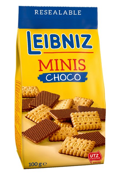 Leibniz Biscuiti Minis Choco, 6 x 100g