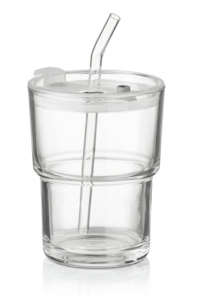 JOY CREATIVE Glass, Glass, 400 ml, Transparent
