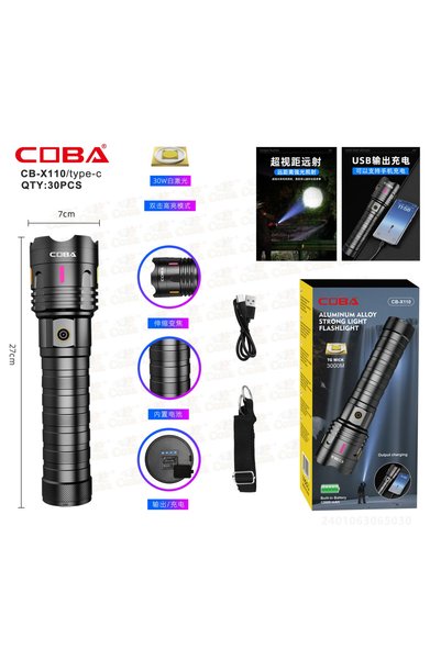 COBA Lanterna CB-X110-TG