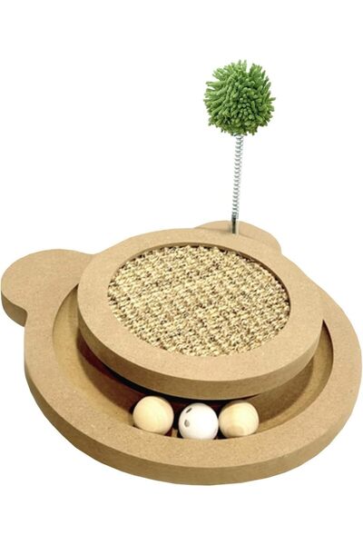 TERRIFI Cute Cat Scratcher,Interactive Scratcher Toys for Indoor Cats and Kit...