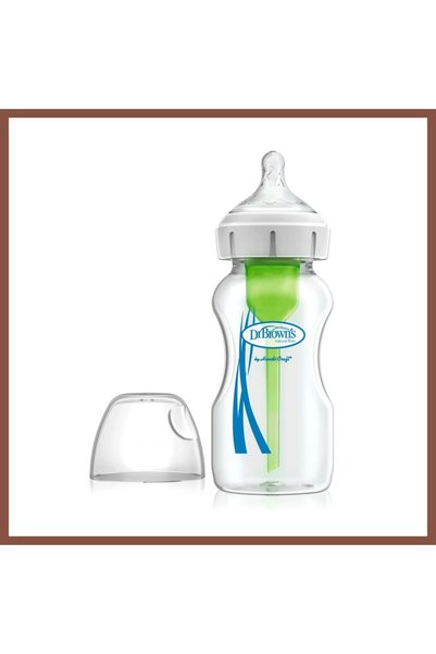 Bezos Geniş Ağız Cam Biberon 270 ml (Yeni) DRY