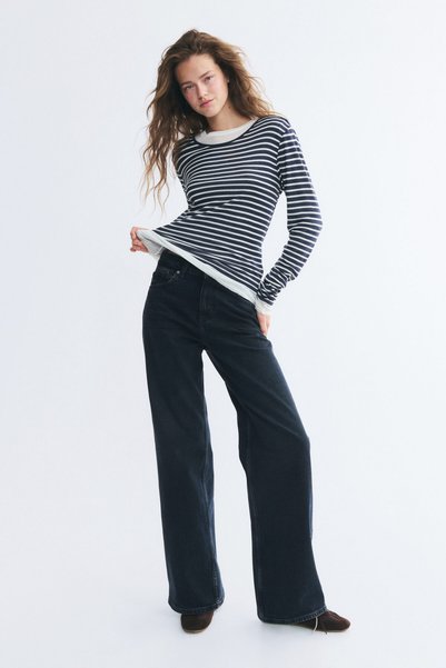 H&M Straight High Waist Jeans