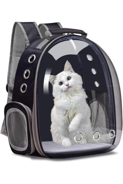 Yelajoy Cat Carrier Bubble Bag,Transparent Breathable Capsule Backpack