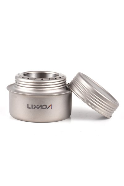 Choice TI Backpacking Stove Lightweight Ti Alcohol Burner Efficient and Safe ...