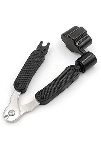 Choice Black Guitar String Winder Clipper Bridge Pin Puller - Multifunction R...