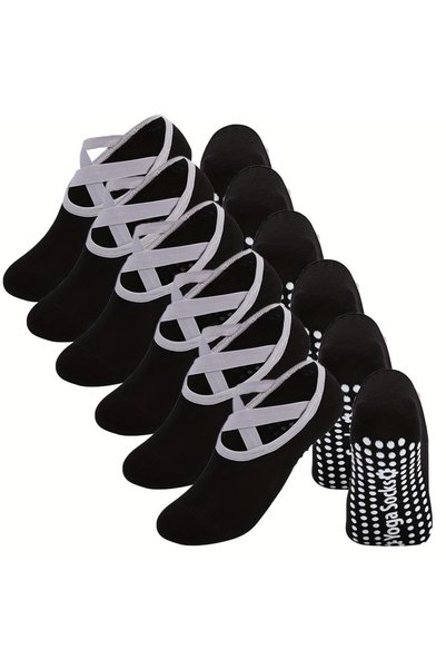 Choice 6 Pairs 1-6 Pairs of Comfortable Yoga Socks - Women's Short Boat Socks...