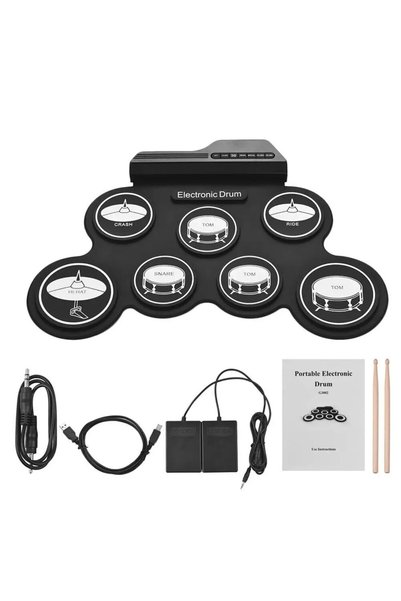 Choice Black Icon Edition 2022New Folding Silicone Hand Roll USB Electronic D...
