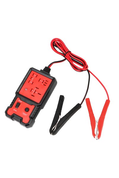 Choice Red Car Relay Tester Voltage Tester Universal 12V Car Battery Checker ...