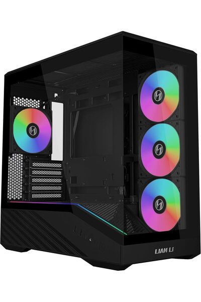 Lian Li علبة كمبيوتر LIANLI Vector V100R Mini Tower، تصميم بدون أعمدة، تدعم ا...