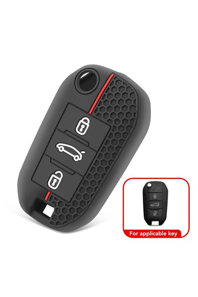 Choice غطاء مفتاح سيارة من السيليكون من طراز B لسيارات Citroen C5 C3 C4 C8 Be...