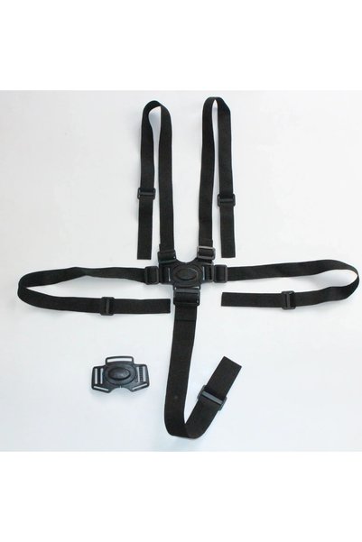 Choice black Baby Five Point Seat Belt Lunch Seat Car Sleep Fixed Seat Belt B...