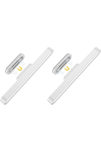 Yelajoy 2pcs Magnetic LED Light Bar Rechargeable, 10W 2000mAh Desk Lamp, Batt...