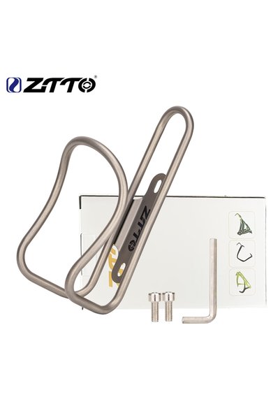 ZTTO L03 Titanum Alloy Bottle Cage 35g UltraLight Water Bottle Holder MTB Roa...