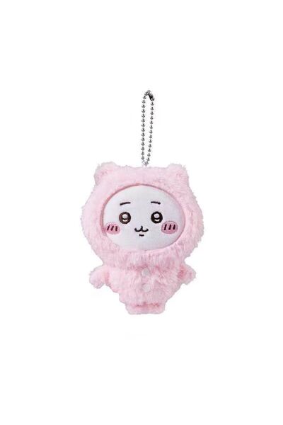 BANDAI C nime Figures jiyi Cartoon Cute Plush Keychain Figures Hachiware Usac...