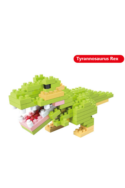 Choice Tyrannosaurus Rex Mini Diamond Building Blocks Dinosaur Animal Model T...
