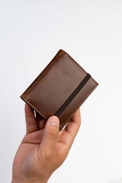Niki Leather Πορτοφόλι-θήκη καρτών Alex Slim Design από δέρμα premium – Χωρητ...