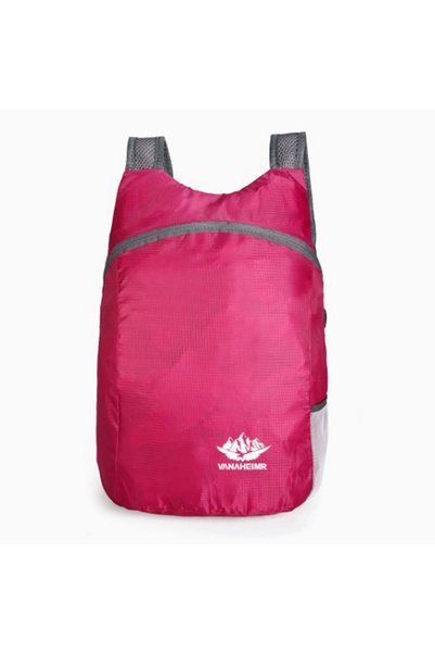 Choice Rose Red 8 Colors Foldable Nano Waterproof Lightweight Packable Backpa...