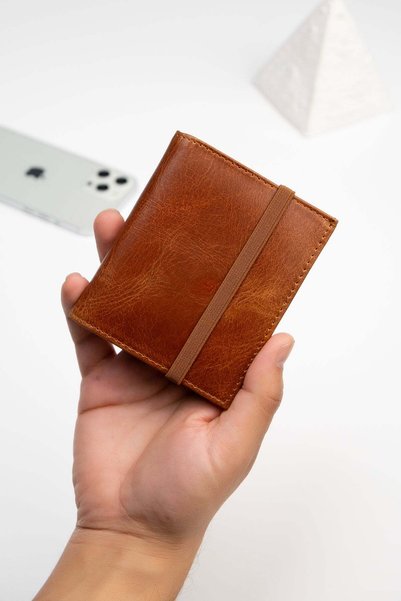 Niki Leather Πορτοφόλι-θήκη καρτών Alex Slim Design από δέρμα premium – Χωρητ...
