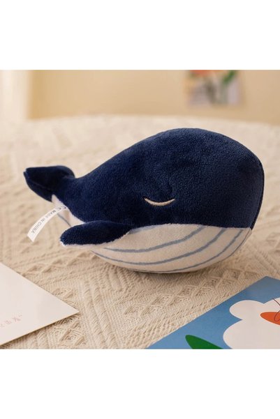 Choice 12cm pendant Dark Blue 10 Colors Plush Whale Pendent Soft Stuffed Sea ...