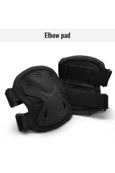 Choice 2pcs 2Pcs Protective Pads Set Knee Elbow Pads Adjustable Straps Hard S...