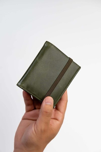 Niki Leather Πορτοφόλι-θήκη καρτών Alex Slim Design από δέρμα premium – Χωρητ...